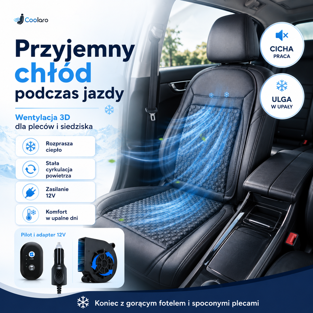 Coolaro™ - Przyjemny chłód podczas każdej jazdy